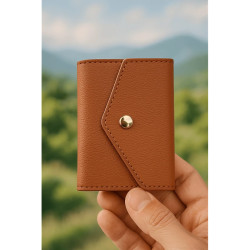 Tarjetero Cartera de Piel Compatible Magsafe 6-Colores