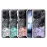 Funda Gel transparente purpurina Xiaomi Redmi Note 14 4G 4 -Colores