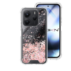 Funda Gel transparente purpurina Xiaomi Redmi Note 14 4G 4 -Colores