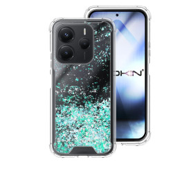 Funda Gel transparente purpurina Xiaomi Redmi Note 14 4G 4 -Colores