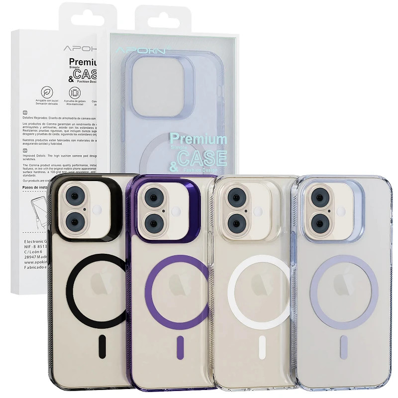 Funda ABR Apokin Con Magsafe iPhone 16e 4 Colores