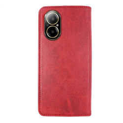Funda Tapa con Tarjetero Realme 14X Polipiel - 4 Colores