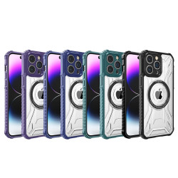 Funda Antigolpes con Cubre Cámara para iPhone 14 Pro Max en 4-Colores