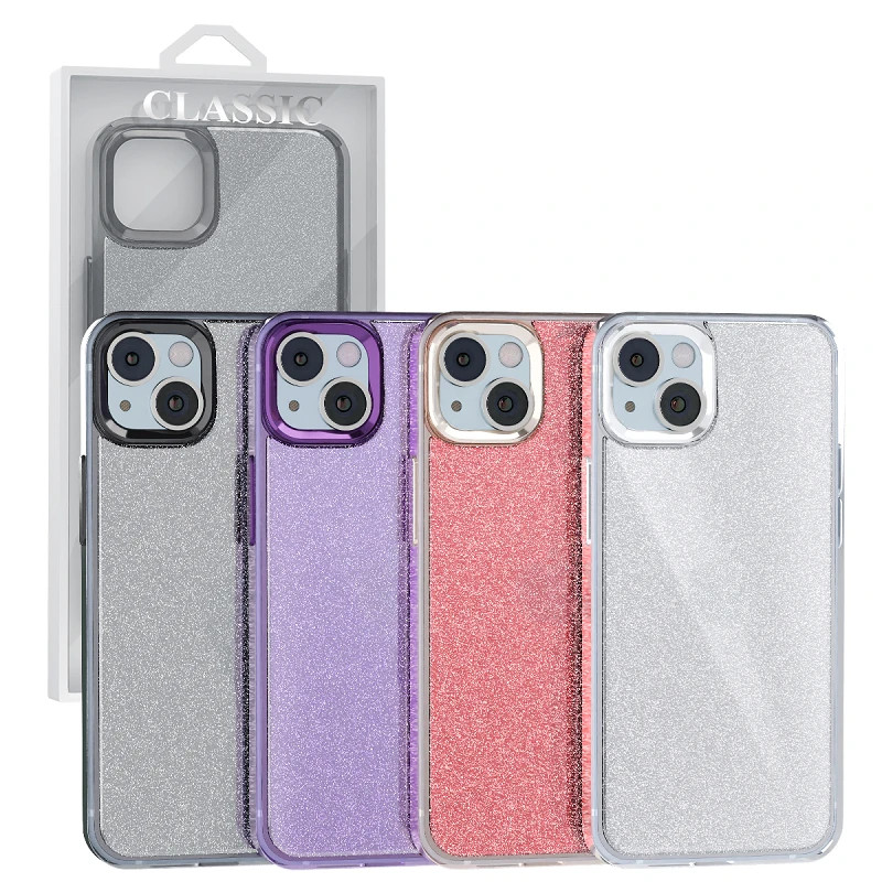 Funda Purpurina Apokin iPhone 16E 4-Colores