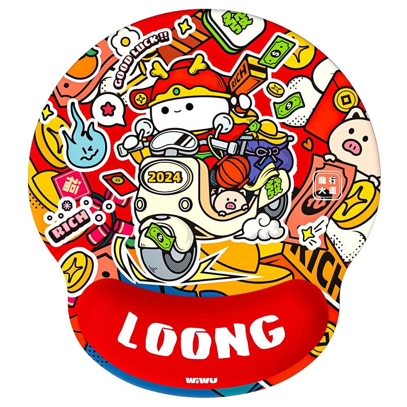 Alfombrilla Hergonomica Wiwu MP-01 Roja