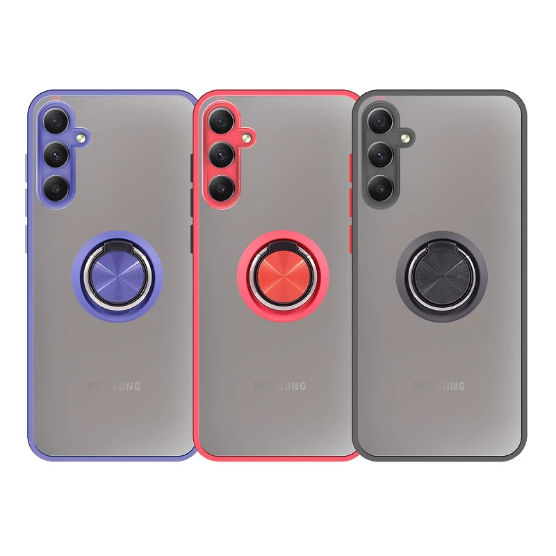 Funda Gel Xiaomi Redmi A5 Iman con soporte Smoked