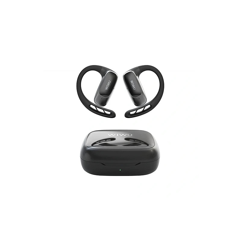 Wiwu Auriculares Bluetooth Deportivos O600 Openbuds Negro