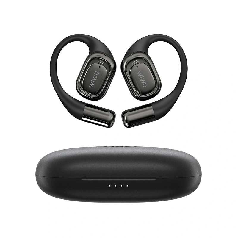 Wiwu Auriculares Bluetooth Deportivos O500 Openbuds Negro