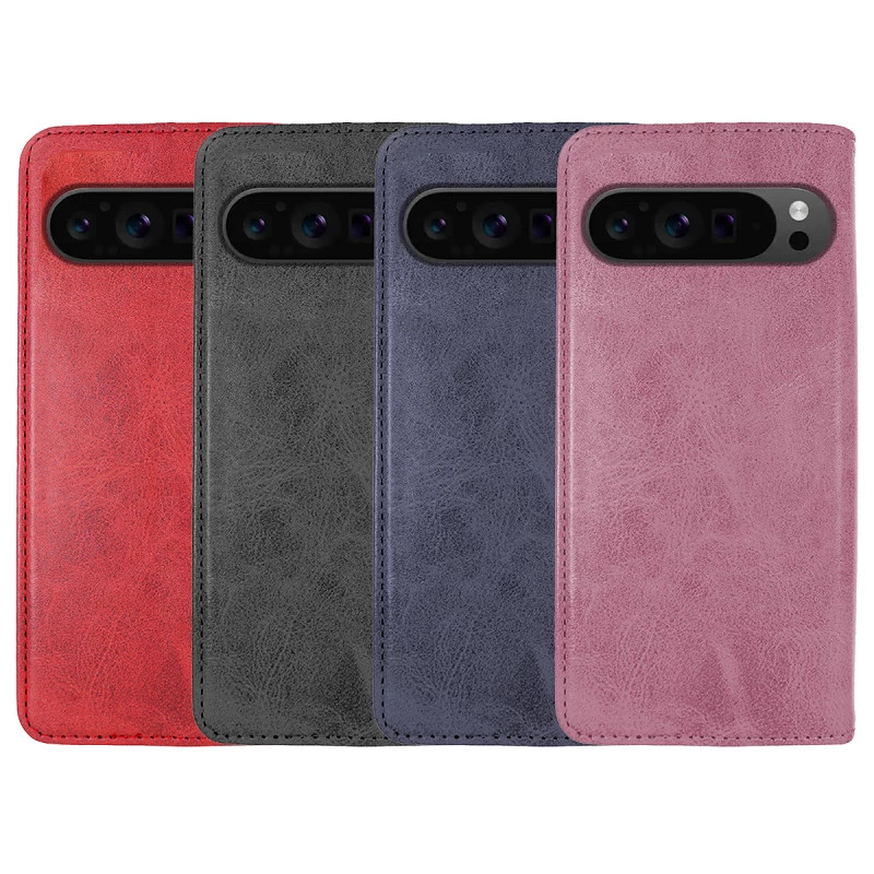 Funda Tapa con Tarjetero Google Pixel 10 Pro Polipiel - 4 Colores