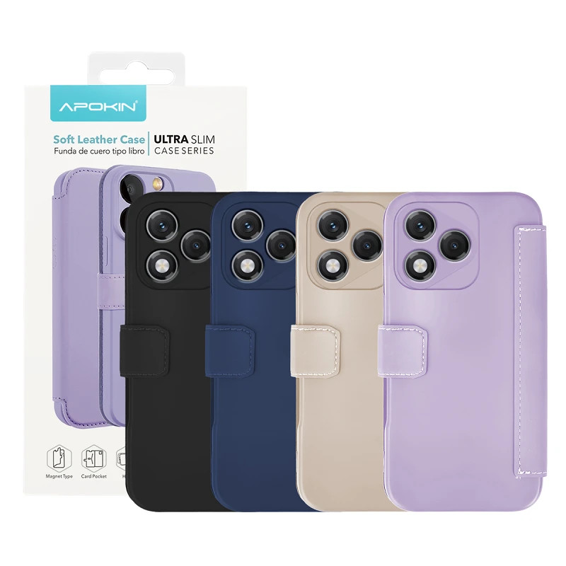 Funda de Tapa Silicona Suave para Honor 400 Pro 4-Colores