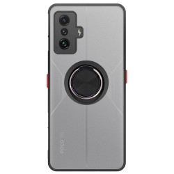 Funda Gel Xiaomi Pocophone X6 Pro 5G Iman con soporte Smoked