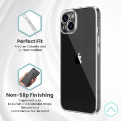 Funda Silicona Honor 400 Transparente 2.0MM Extra Grosor