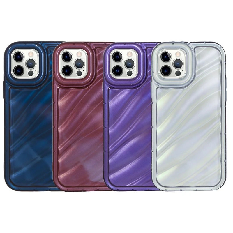 Funda Metalizada Efecto Perla iPhone 12/12 Pro 4-Colores