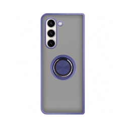 Funda Gel Samsung Galaxy Z Fold 7 Iman con soporte Smoked