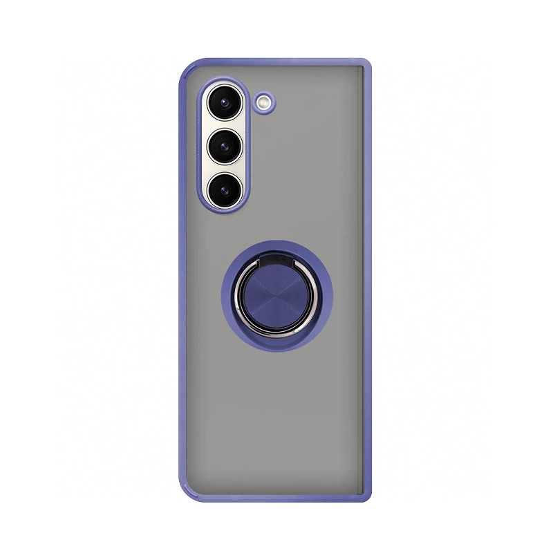 Funda Gel Samsung Galaxy Z Fold 7 Iman con soporte Smoked