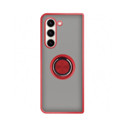 Funda Gel Samsung Galaxy Z Fold 7 Iman con soporte Smoked