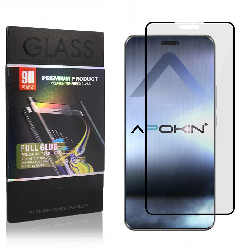 Cristal templado Curvo Full Glue Honor Magic 7 Pro Funciona Huella