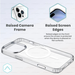 Funda transparente Premium con Magnetic para Samsung Galaxy S25 Edge