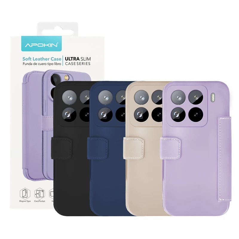 Funda de Tapa Silicona Suave para Xiaomi Mi 15 Pro 4-Colores
