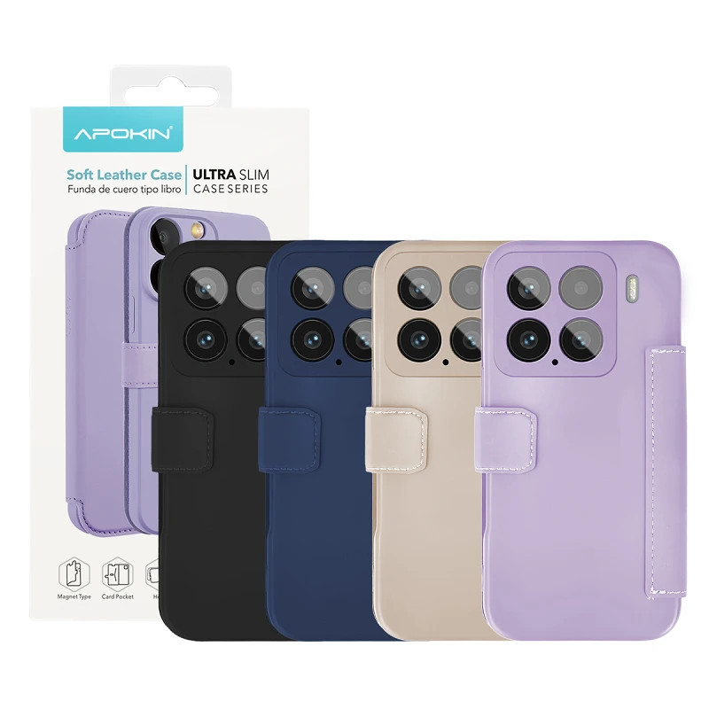 Funda de Tapa Silicona Suave para Xiaomi Mi 15 4-Colores