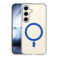 Funda Con Magsafe Glass Samsung S24 Plus 4 Colores