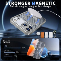 Funda Disipacion de Calor Magasfe y Soporte iPhone 15