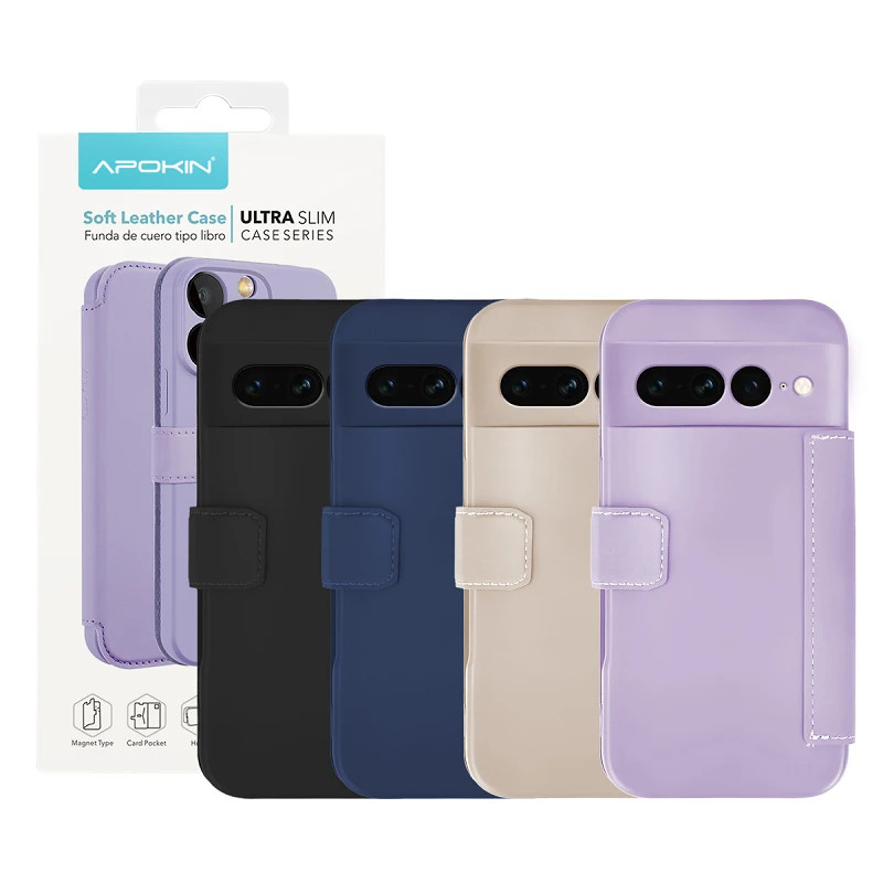 Funda de Tapa Silicona Suave para Google Pixel 7A 4-Colores