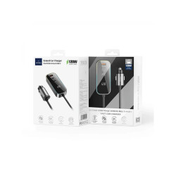 WIWU Cargador Coche Multi-Puerto 120W QC-014