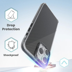 Funda Efecto Carbono iPhone 17