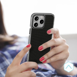 Funda Efecto Carbono iPhone 17