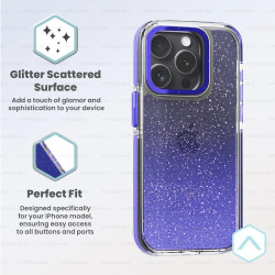 Funda Purpurina Apokin iPhone 17 3 Colores