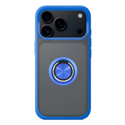 Funda Gel iPhone 17 Pro Iman con soporte Smoked