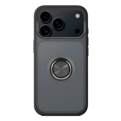 Funda Gel iPhone 17 Pro Iman con soporte Smoked