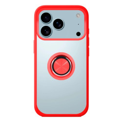 Funda Gel iPhone 17 Pro Max Iman con soporte Smoked