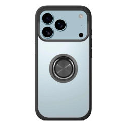 Funda Gel iPhone 17 Pro Max Iman con soporte Smoked