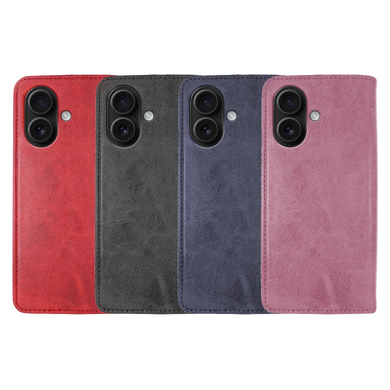 Funda Tapa con Tarjetero iPhone 17 Polipiel - 4 Colores