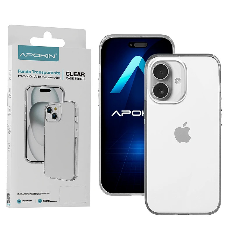 Funda Transparente ABR Antigolpe Premium iPhone 17