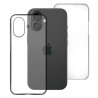 Funda Doble iPhone 17 Air Silicona Transparente Delantera y Trasera