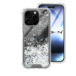 Funda Gel transparente purpurina iPhone 17 4 -Colores