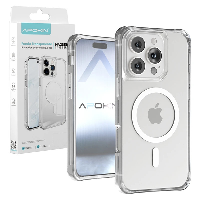Funda Transparente 3.3mm MagSafe para iPhone 17 Pro