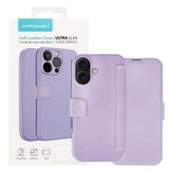 Funda de Tapa Silicona Suave para iPhone 17 4-Colores