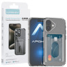 Funda Transparente con Tarjetero para iPhone 17