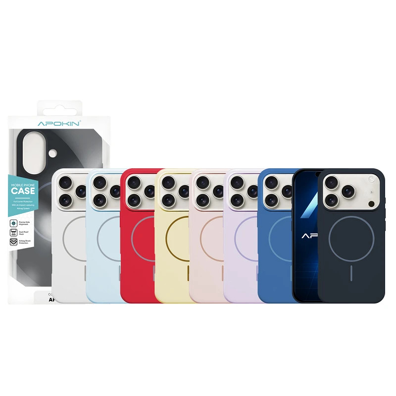 Funda Silicona Premium Magsafe para iPhone 16 Pro 8-Colores