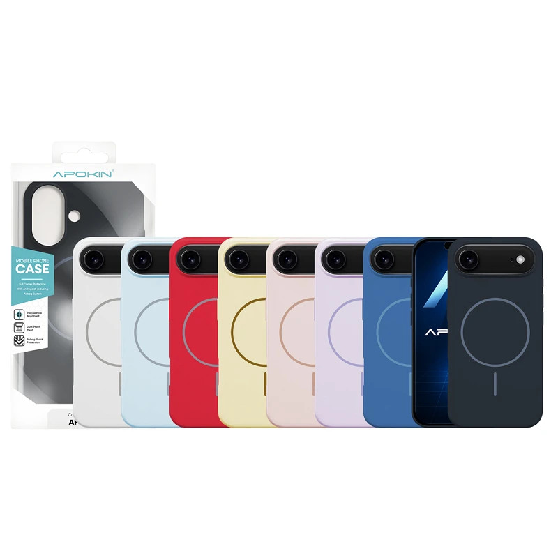 Funda Silicona Premium Magsafe para iPhone 17 Air 8-Colores