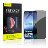 Cristal templado Privacidad iPhone 17 Pro Max Protector de Pantalla 5D Curvo