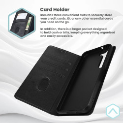 Funda Tapa con Tarjetero Oppo Reno 14F Polipiel - 4 Colores