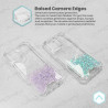 Funda Gel transparente purpurina Xiaomi Redmi 15C 4 -Colores