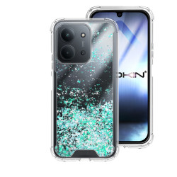 Funda Gel transparente purpurina Xiaomi Redmi 15C 4 -Colores