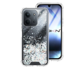 Funda Gel transparente purpurina Xiaomi Redmi 15C 4 -Colores