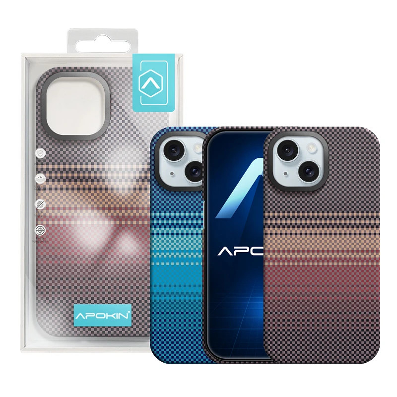 Funda Kevlar Fibra con Magsafe para iPhone 15